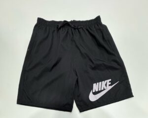 Bermuda Elastano de Elástico Preto Nike Tamanho GG