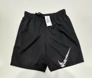 Bermuda Elastano de Elástico Preto Nike Tamanho G