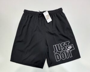 Bermuda Elastano de Elástico Preto Nike Tamanho GG