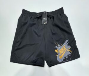 Bermuda Elastano de Elástico Preto Nike Tamanho GG