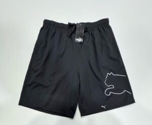 Bermuda Elastano de Elástico Preto Puma Tamanho GG