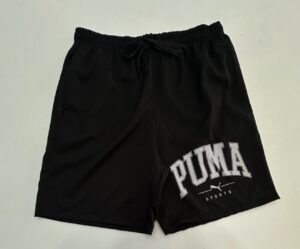 Bermuda Elastano Elástico Puma Preto Tamanho G