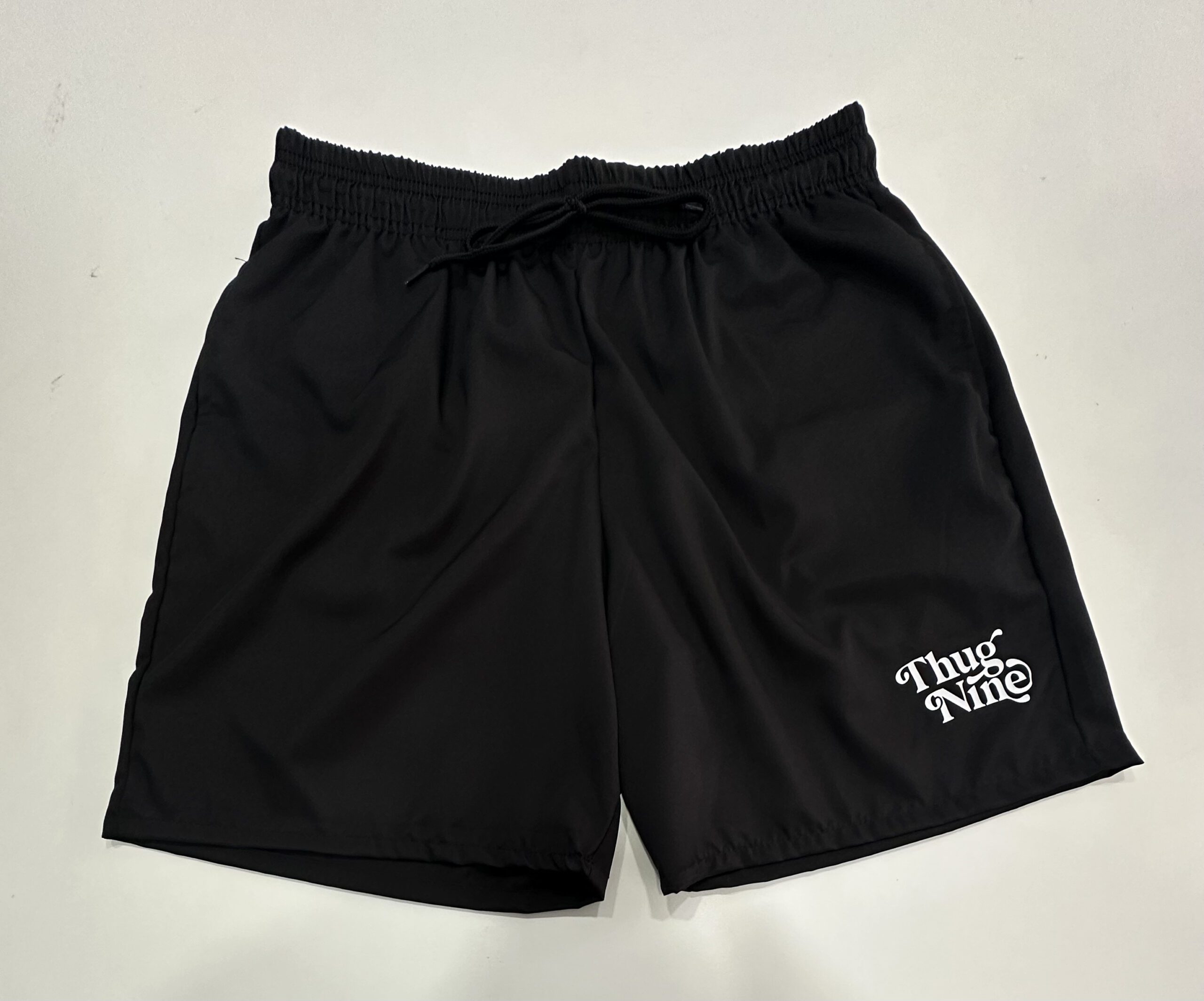 Bermuda Elastano Elástico ThugNine Preto Tamanho G