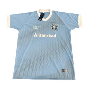 Camisa de Time Primeira Linha Azul Claro Grêmio tamanho G