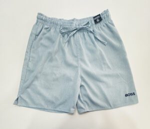 Bermuda de Linho Azul Claro Hugo Boss Tamanho G