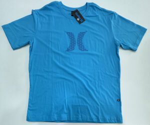 Camisa Surf Premium Fio 30.1 Azul Claro Hurley tamanho GG