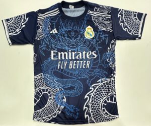 Camisa de Time Segunda Linha Azul Real Madrid Tamanho GG