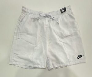 Bermuda de Linho Branco Nike Tamanho M