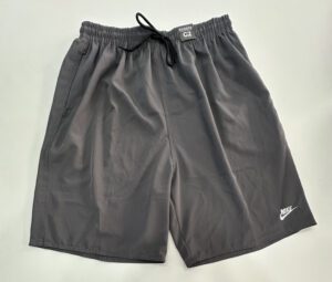 Bermuda Plus Size Elastano de Elástico Cinza Nike Tamanho G2