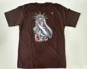 Camisa Oversized Streetwear Supreme Marrom Tamanho GG