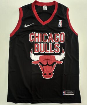 Regata de Basquete Preto C/ Vermelho Chicago Bulls Tamanho G