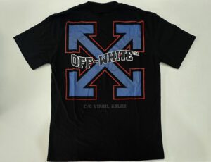 Camisa Oversized Streetwear Off-White Preto Tamanho G