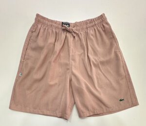 Bermuda de Linho Rosê Lacoste Tamanho GG