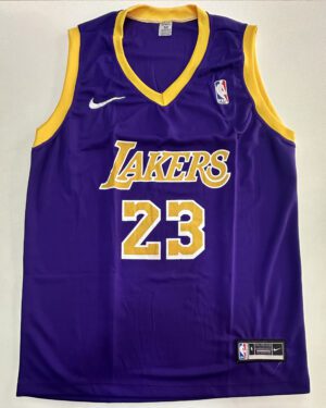 Regata de Basquete Roxo C/ Amarelo Lakers Tamanho M