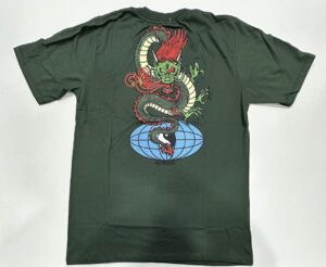 Camisa Oversized Streetwear Chronic Verde Tamanho GG