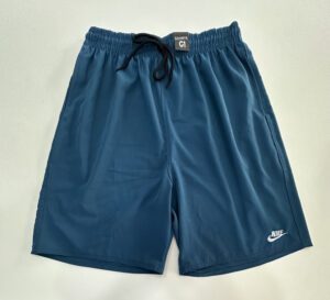 Bermuda Plus Size Elastano de Elástico Verde Petróleo Nike Tamanho G1