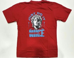 Camisa Oversized Streetwear Nike Vermelho Tamanho GG