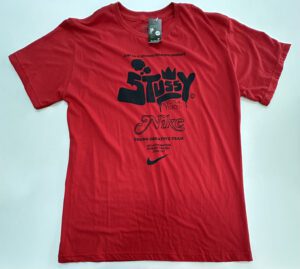 Camisa Surf Premium Fio 30.1 Vermelho Nike Stussy tamanho GG