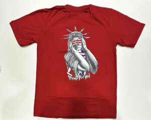 Camisa Oversized Streetwear Supreme Vermelho Tamanho G