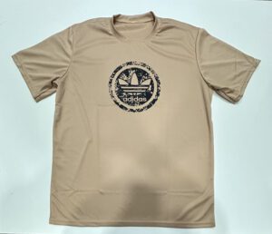 Camisa Dri-Fit Bege Adidas Tamanho G