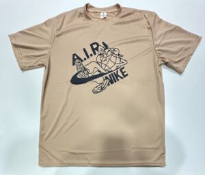 Camisa Dri-Fit Bege Nike Tamanho G