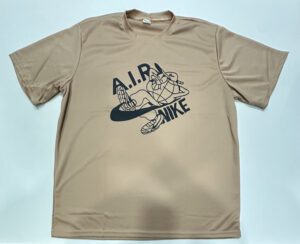 Camisa Dri-Fit Bege Nike Tamanho GG