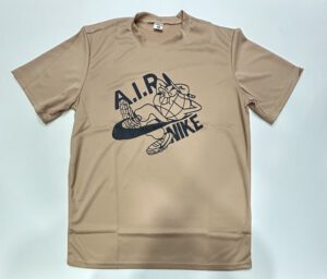 Camisa Dri-Fit Bege Nike Tamanho M